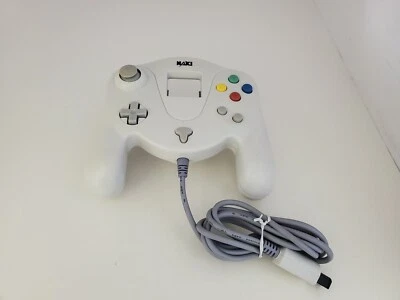 NEW White Naki Advanced Sega Dreamcast Controller Pad W/ Slow Motion & Turbo - Image 1 of 3