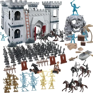 Yoyoom Army Men Action Figures Toy Soldiers Set, Medieval Castle Knight Milit... - Picture 1 of 6