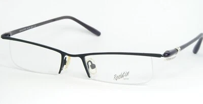 Revolution by Mr. Bart REV-200505 4 MATT BLACK /EGGPLANT EYEGLASSES 49-18-135mm - Image 1 of 4