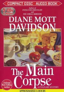 The Main Corpse 5-Disc Set AUDIO BOOK CD culinary mystery! Diane Mott Davidson - Imagen 1 de 1