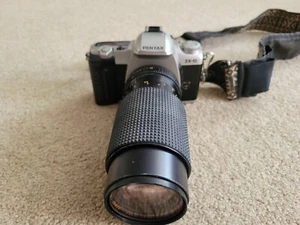 Pentax ZX-10 35mm SLR Film Camera W/ 80-200mm Lens Point And Shoot Camera - Picture 1 of 10