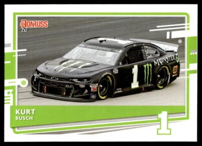 Kurt Busch 2021 Panini Donruss Racing # 41 Base - Image 1 of 2
