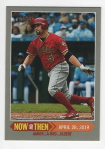 2019 Topps Heritage - NOW and THEN ALBERT PUJOLS ANAHEIM ANGELS #15 - Picture 1 of 10