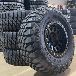 4) 17x9 Black Rhino Primm Wheels Rims 35" MT Tires 6X5.5 Toyota Tacoma 4Runner - Picture 1 of 4