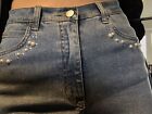 Laura Kent Jeans   Extrem Weit   80Ger Style  Groe 38   Extravagant  Lassig