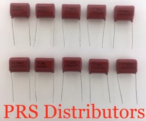 Metallized Film Capacitor 564J 400V 560nF 0.56uF Polyester Capacitor 10 Pieces - Picture 1 of 2
