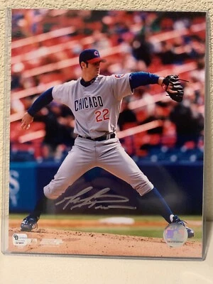 Mark Prior Signed Chicago Cubs 8x10 Photo GAI - Image 1 of 4