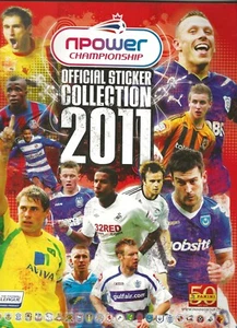 Álbum de pegatinas Topps NPOWER CHAMPIONSHIP 2011 de Topps - Imagen 1 de 4