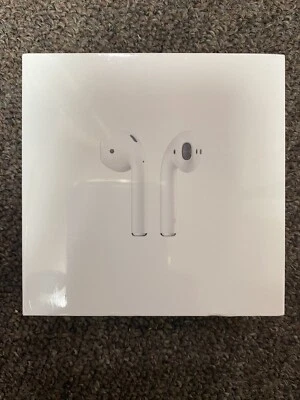 Apple Air pods 2nd Generation Wireless Earbuds & wired Charging Case Brand New - Image 1 of 4