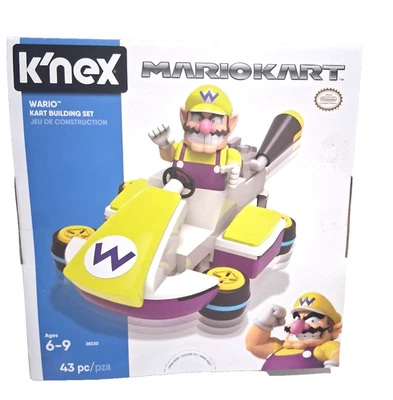 K'nex  Wario Kart Building Set  Nintendo 43 Piece New - Image 1 of 2