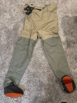 NUEVO Simms Tributary Stockingfoot Waders Para Hombre XL Bronceado SIN CINTURÓN INCLUIDO Foto 1 de 4