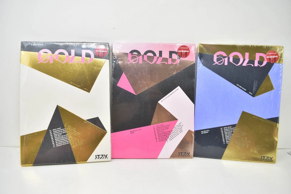 ITZY - GOLD (Standard Photobook, Exclusive, CD) - NEW SEALED !!! - Image 1 of 1