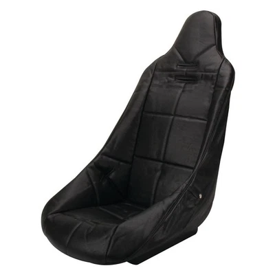 EMPI 62-2310 High Back Bucket Seat Cover, Black w/Square Pattern, Each - Image 1 of 4