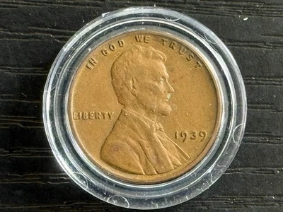 Moneda de un centavo de trigo 1939 1 c - ME3446 Foto 1 de 2