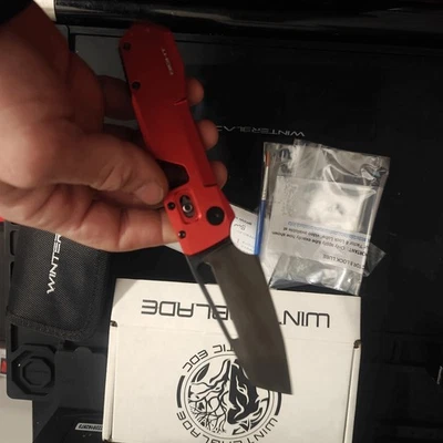 Winterblade Co. DLC de aluminio rojo Factor 8ight Magnacut Foto 1 de 4