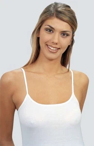 Canottiera donna in cotone spallina stretta Leable 1403 - Picture 1 of 2