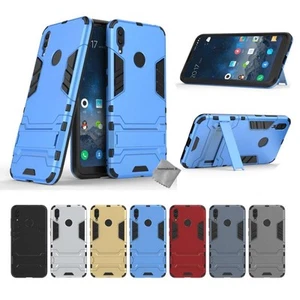 Housse etui coque rigide anti choc pour Huawei Y7 (2019) + verre trempe - Photo 1 sur 4