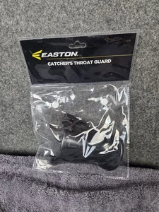 Easton Catcher's Throat Guard Black Brand NEW In Original Bag - Picture 1 of 1