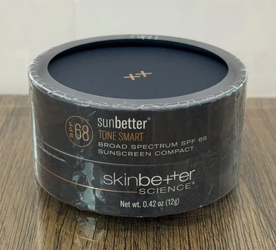 SkinBetter Sunbetter TONE SMART SPF68 Sunscreen Compact 12g *Brand New Sealed* - Image 1 of 3