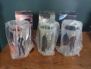 Juego de 3 vasos coleccionables de la película Star Trek 2008 Burger King nuevos en caja - Imagen 1 de 4