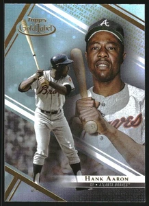 2021 Topps Gold Label Class 2 #40 Hank Aaron Atlanta Braves - Picture 1 of 2