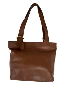 COACH Vintage Brown Leather Shoulder Tote Bag Purse 4140 R14 - Bild 1 von 24