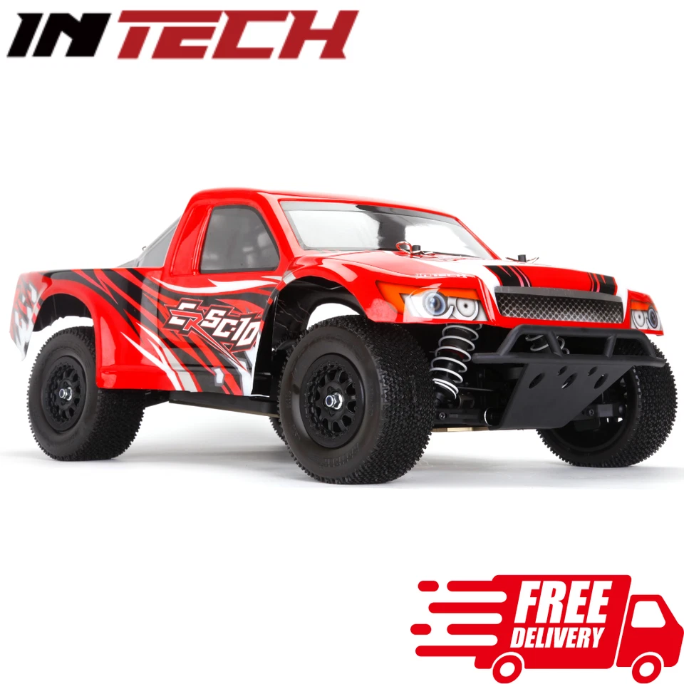 INTECH ERSC-10 1/10 4wd Short Course Truck Kit RC Car Losi SCTE Tekno SCT410 - Image 1 of 4