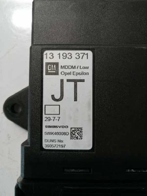 13193371 modulo elettronico OPEL VECTRA C BERLINA COSMO 2005 1155355 - Immagine 1 di 4