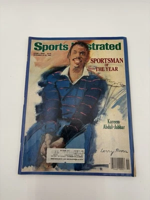 Sports Illustrated December 23 1985 Kareem Abdul Jabbar Sportsman Of Year - Image 1 of 3