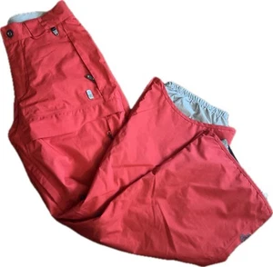 DC Snow Pants Men's M Red ExoTex 10,000 Embroidered Layered Lined MTN Lab Series - Picture 1 of 15