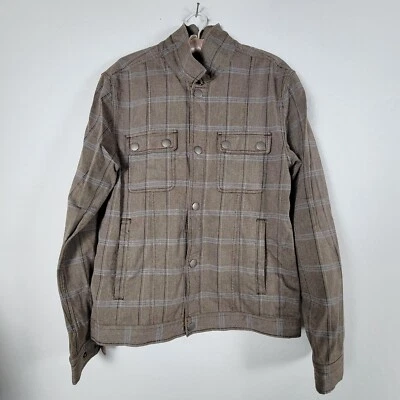 MARC By MARC JACOBS Men's Tartan Check Jeans Denim Jacket Cotton Size Medium - Image 1 of 4