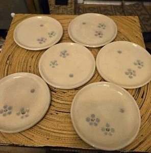 6 small handmade dimsum plates - Picture 1 of 7