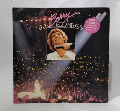 Barry Manilow - Live In Britain - Music Vinyl Record - Image 1 of 4