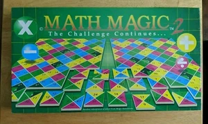 New Math Magic board game 2 Complete w/ 84 Tiles The Ultimate Math Challenge - Picture 1 of 3