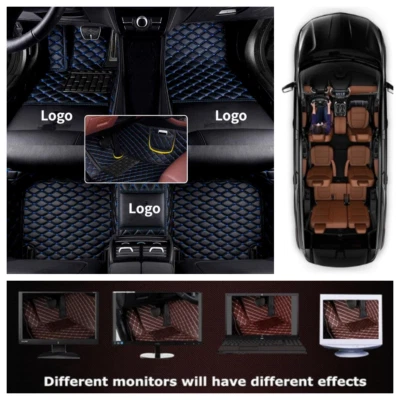 For Acura Car Floor Mats Carpets All Models Anti-Slip All Weather with Pocket - Image 1 of 4