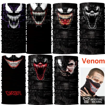 Bufanda facial Venom 2020 sol pasamontañas bufanda prendas para la cabeza cuello polaina ciclismo al aire libre Foto 1 de 4