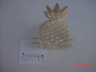 12 Silver Color Pineapple Napkin Rings NEW
