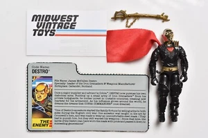 Vintage GI Joe 1988 DESTRO - Action Figure - 100% Complete - Picture 1 of 7