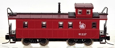 Z Scale Marklin Mini-Club 8230 Central New Jersey CNJ Caboose (MTL couplers) - Image 1 of 4
