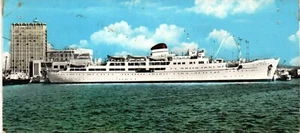 nvv 46 - 1952 M/N SARDEGNA Porto di Cagliari - Tirrenia Navigazione - FP -non VG - Imagen 1 de 1