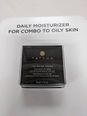 Tatcha The Water Cream Japanese Anti Aging Moisturizer Tightens Pores SEALED - Image 1 of 2