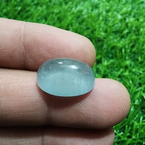 Top Qualität seltener blauer Aquamarin ovale Form 14 Karat lose Edelstein für Schmuck - Bild 1 von 7