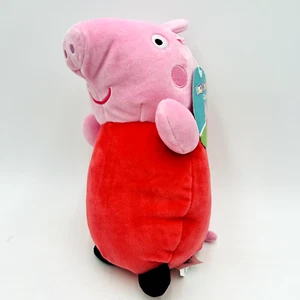 Squishmallows Hug Mees 10" Peppa Pig Plush 2023 Kellytoy Pink New With Tag - Picture 1 of 9