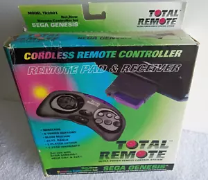 Total Remote Sega Genesis Cordless Infrared Remote Controller & Receiver - Picture 1 of 5