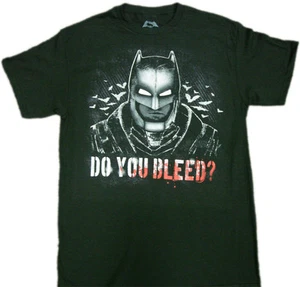 Batman Vs Superman Do You Bleed Adult T-Shirt - Official DC Comics Superheroes T - Picture 1 of 1