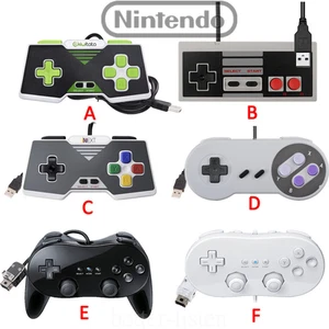 Controlador USB Classic Pro Gamepad SNES NES para PC / Mac y Wii / Wii U - Imagen 1 de 40