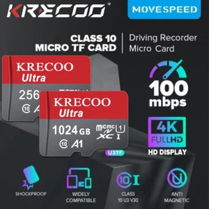 Micro SD Card KRECOO 64G 128G 256G Ultra Extreme PRO SDHC SDXC Camera TF Memory - Picture 1 of 17