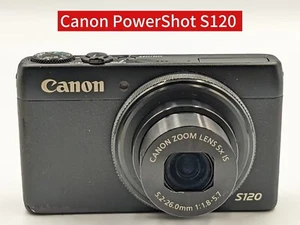 Canon PowerShot S120 5x Optical Zoom Compact Digital Camera - Picture 1 of 7