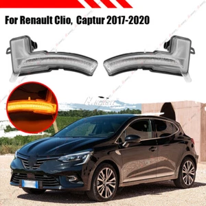 For Renault Clio Mk4 2016-2020 Sequential Side Wing Mirror Indicator Light - Picture 1 of 12
