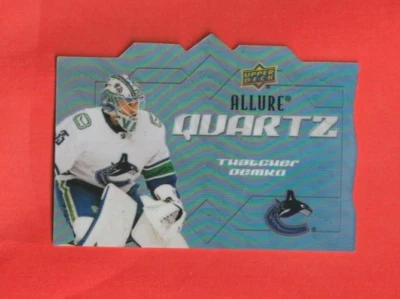 2022-23 Upper Deck Allure QUARTZ # AQ-TD Thatcher Demko VANCOUVER CANUCKS - Image 1 of 2